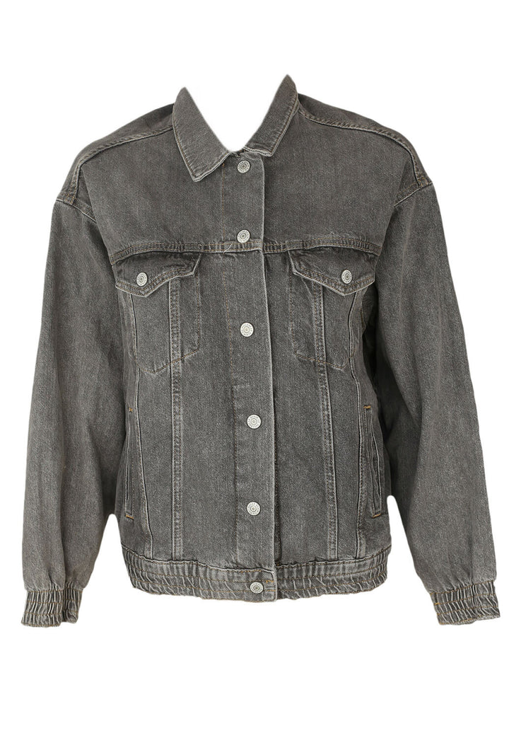 Jacheta Pull and Bear Grey - kurtmann