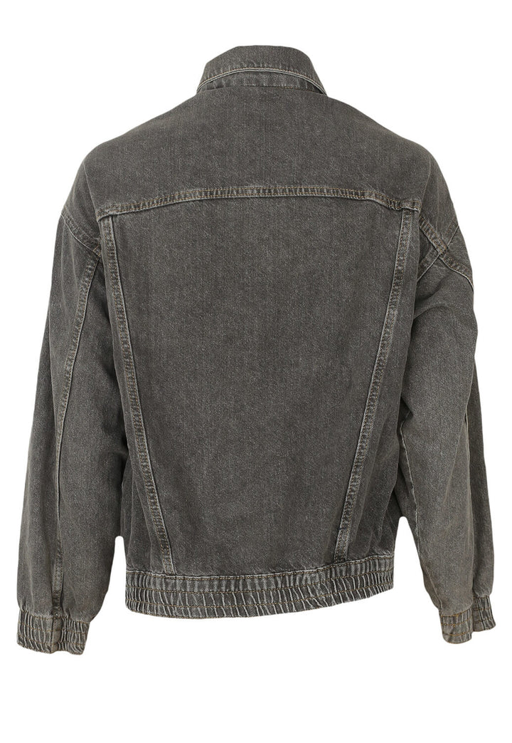 Jacheta Pull and Bear Grey - kurtmann