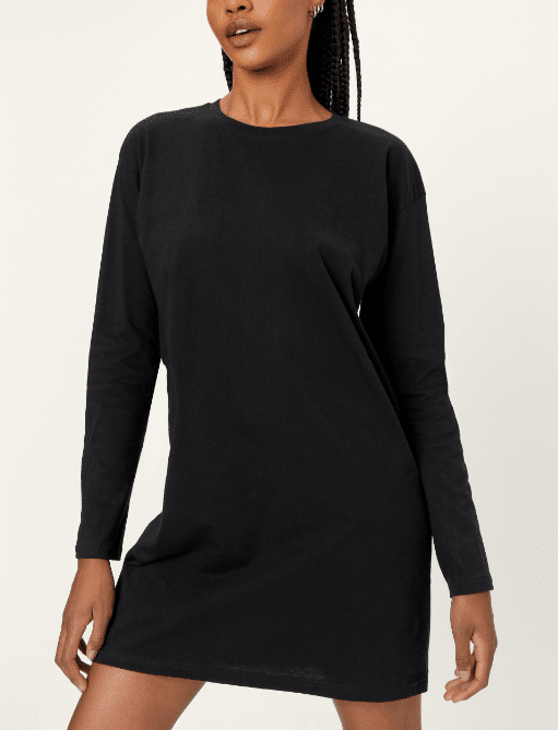 Rochie Nasty Gal Tip Bluza Black - kurtmann