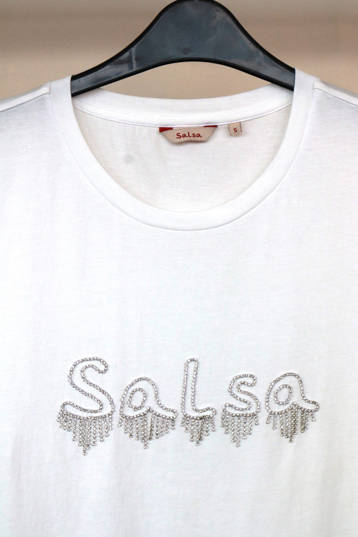 Tricou Salsa White - kurtmann