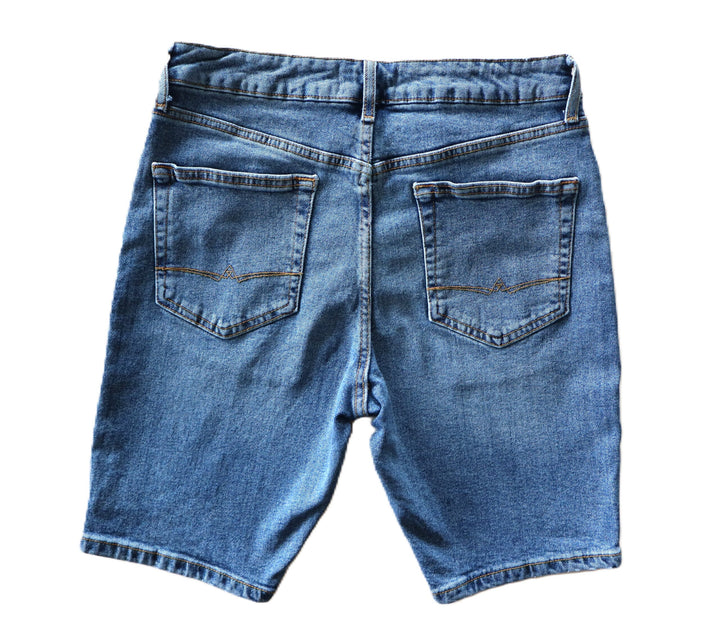 Pantaloni Scurti Asos Denim Blue - kurtmann