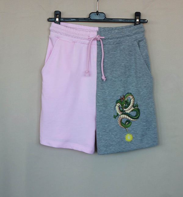 Pantaloni Scurti Jennyfer Grey Pink - kurtmann