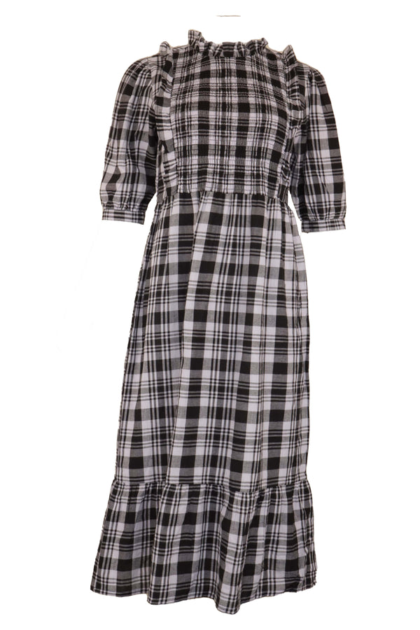 Rochie Wednesday's Girl Check Black