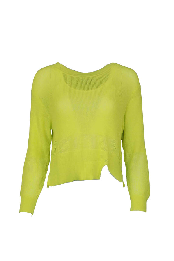 Bluza Only Taeha Knit Lime - kurtmann