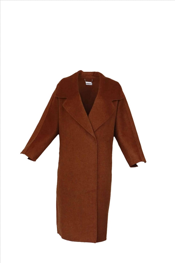 Palton Vero Moda Wool Caramel - kurtmann