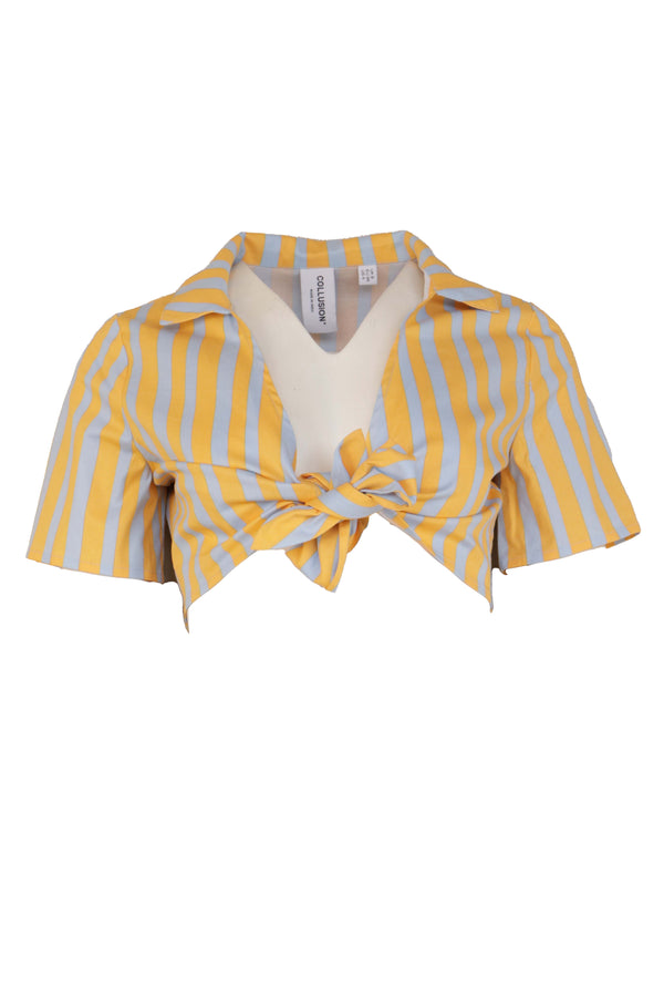 Top Collusion Stripes Yellow
