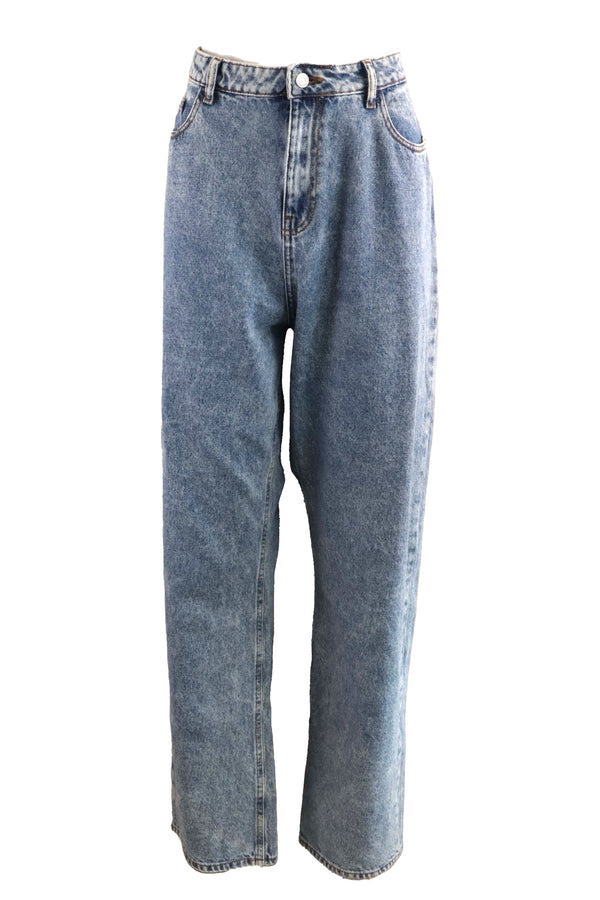 Blugi Missguided Plus Straight Blue