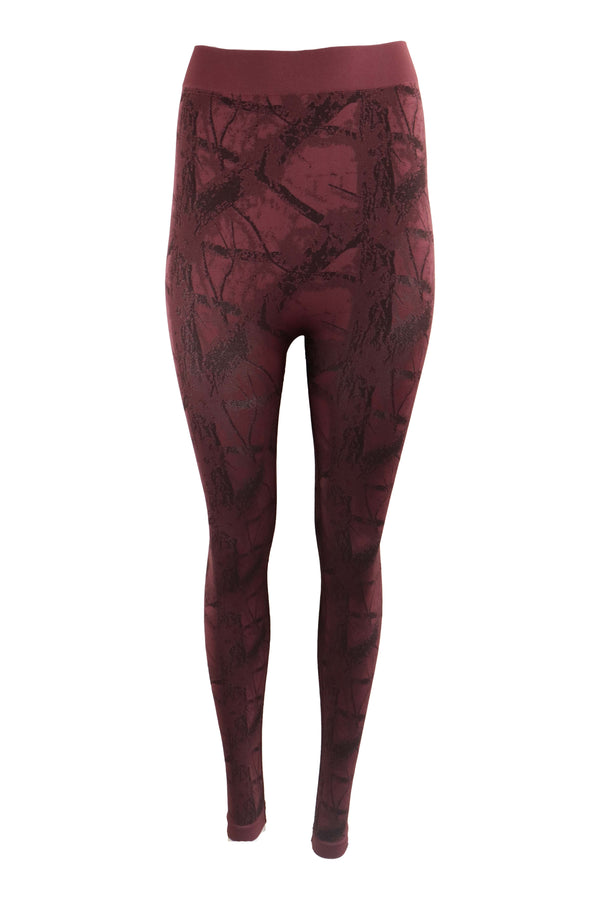 Pantaloni Colanți Only Play Dark Red