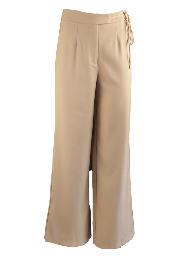 Pantaloni Nasty Gal Jill Darky Beige