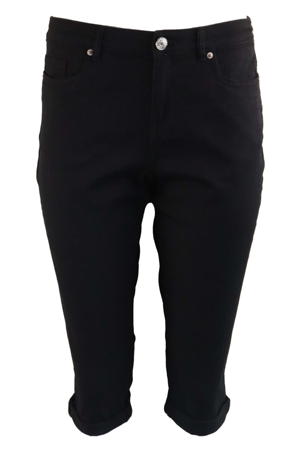 Pantaloni 3 Sferturi Orsay Linda Black
