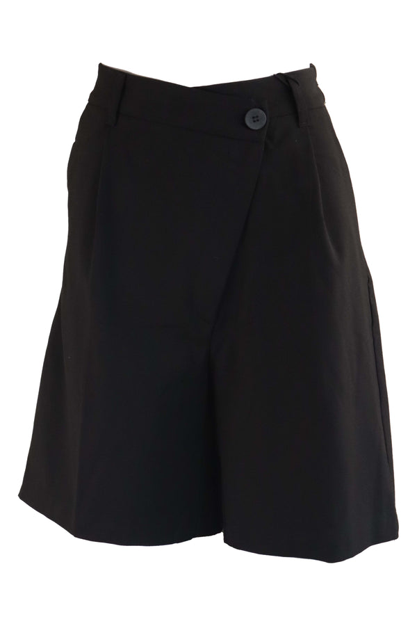 Pantaloni Scurți Bershka Taylor Black