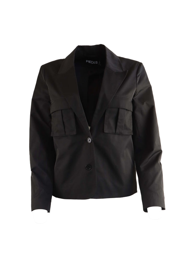 Jachetă Pieces Emma Black
