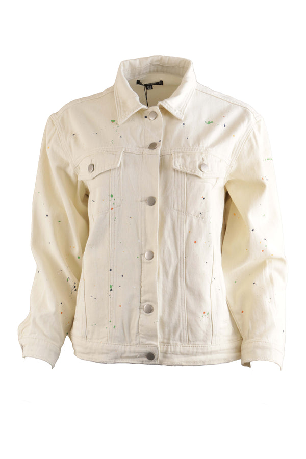 Jachetă Missguided Art Light Beige