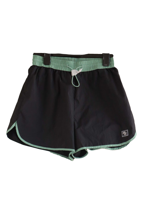 Pantaloni Scurți Sport Stradivarius Olivia Black