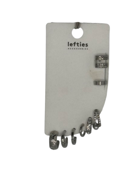 Set 8 Cercei Lefties Silver