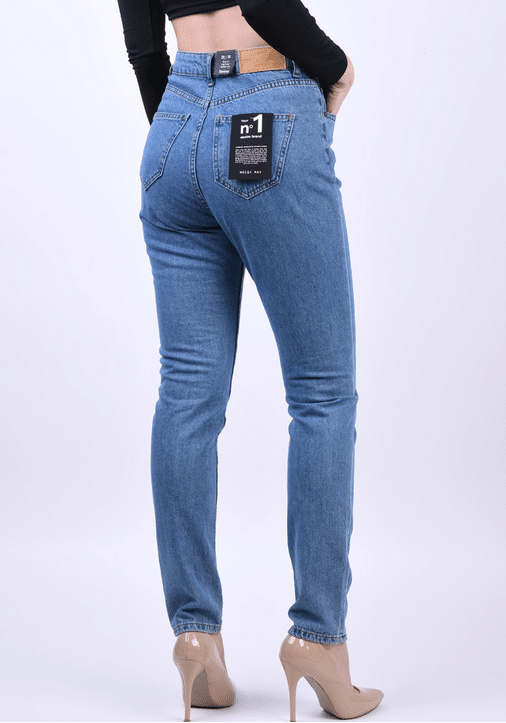 Pantaloni Noisy May Cara Donna Blue - kurtmann