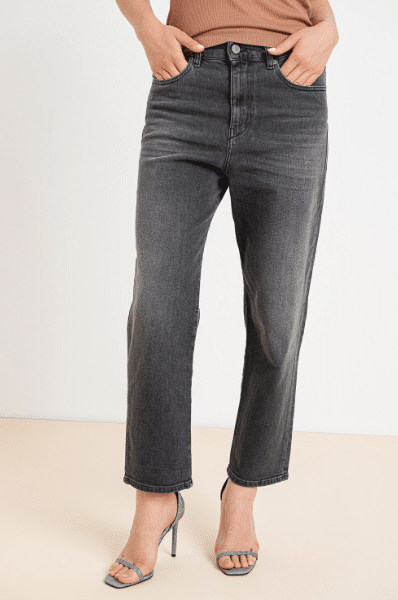 Pantaloni Diesel Fayza-NE Black - kurtmann