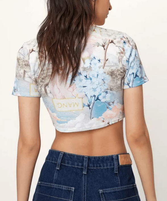 Tricou Nasty Gal Anime Print Pink - kurtmann