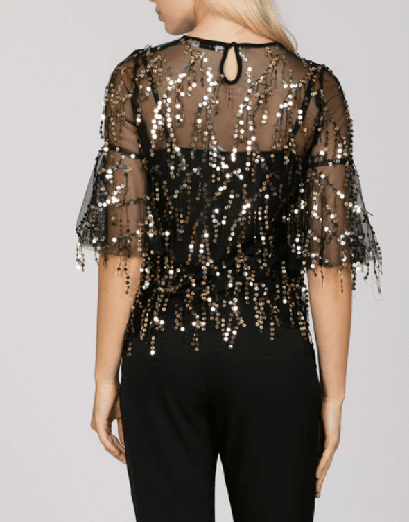 Top Girls On Film Sequin Black - kurtmann