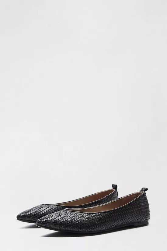 Balerini Dorothy Perkins Pleat Black - kurtmann