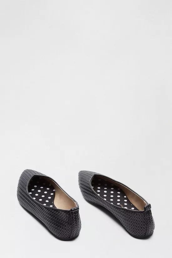 Balerini Dorothy Perkins Pleat Black - kurtmann