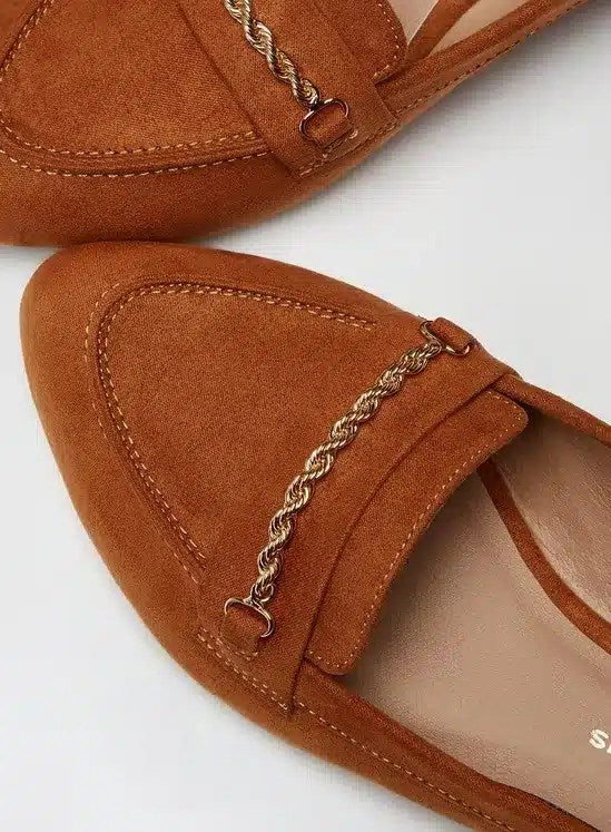 Mocasini Dorothy Perkins Preppy Tan - kurtmann