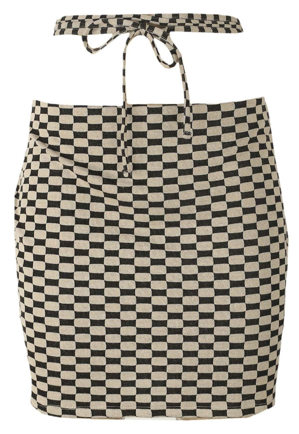 Fusta Asos Georgia Grey - kurtmann