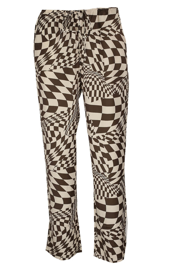 Pantaloni Asos Alicia Brown - kurtmann