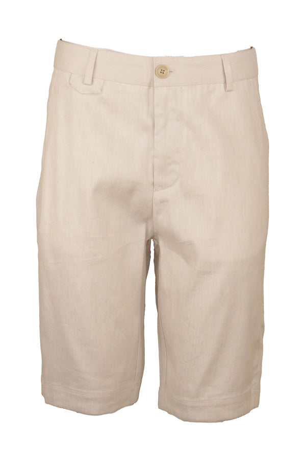 Pantaloni Scurți Selected Panama Beige