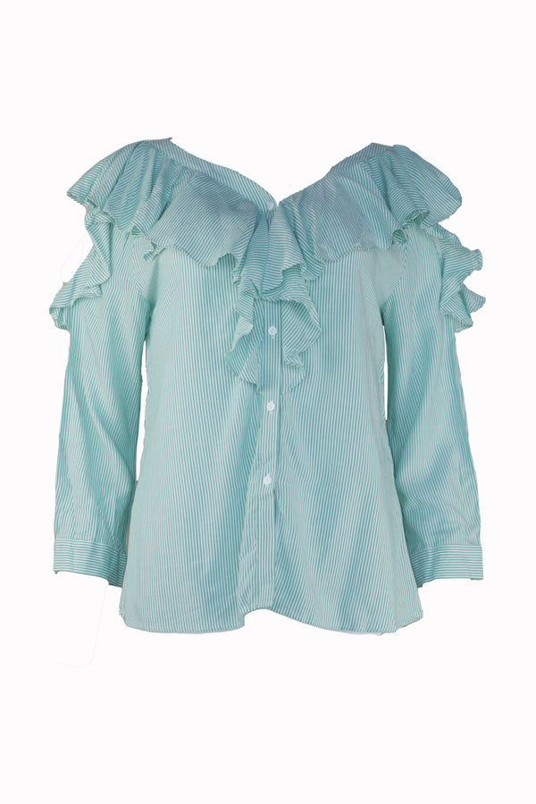 Cămașă Vero Moda Pistachio Green Vero Moda