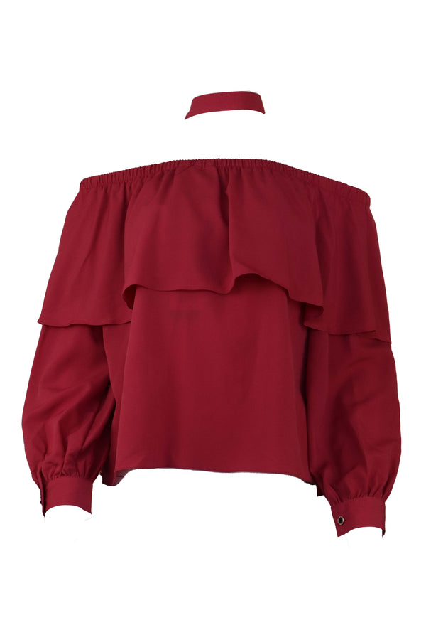 Top Only Viola Red