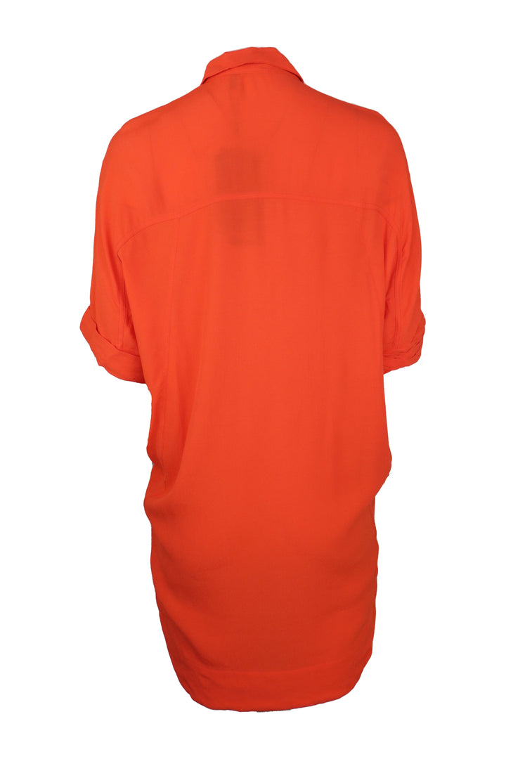 Rochie Only Vera Cocoon Shirt Orange Only