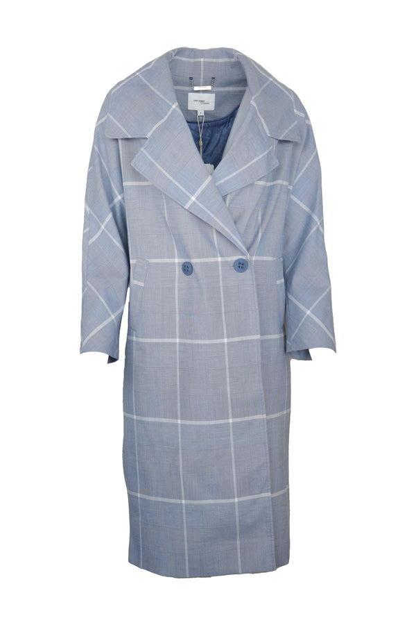 Palton Vero Moda Mara Grid Blue