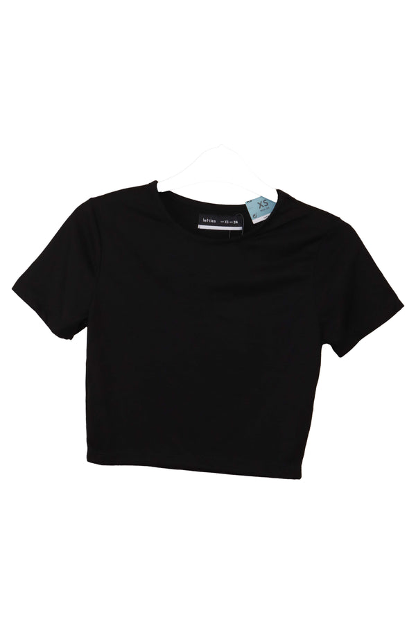 Top Scurt Lefties Lossy Black