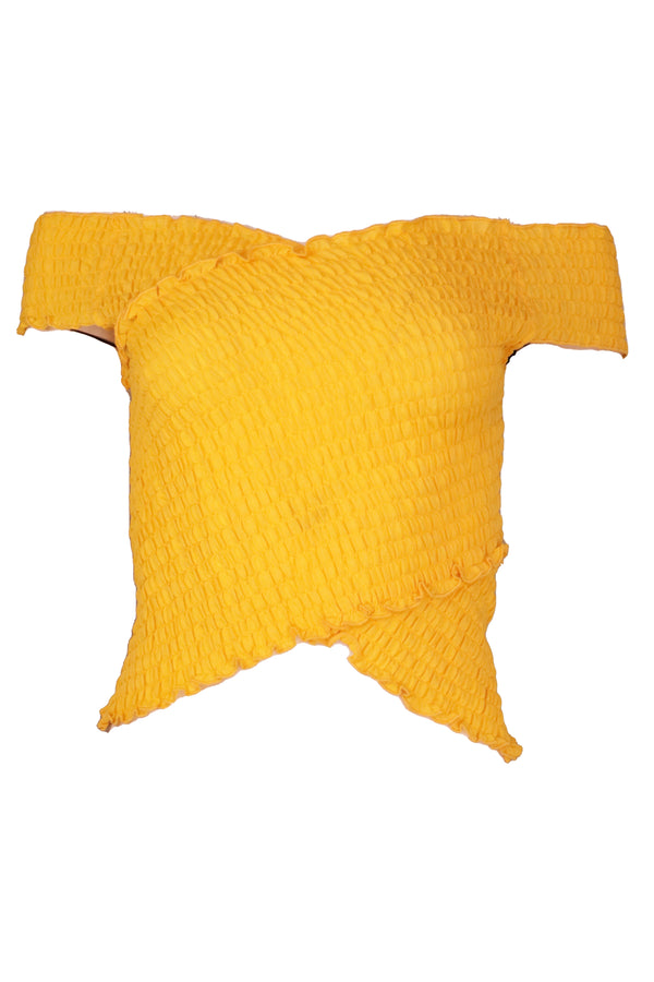 Top Only Vacation July Yellow