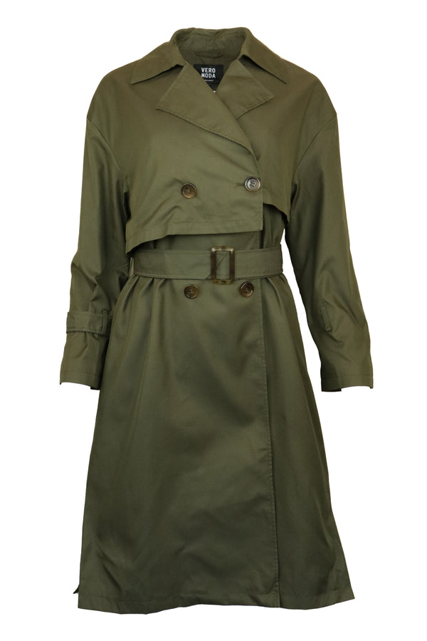 Palton Vero Moda Atrium Dark Green