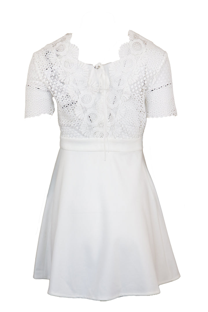 Rochie Only Brit Lace White Only