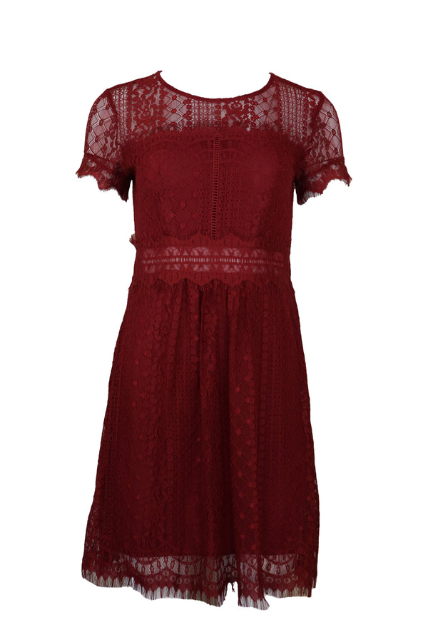 Rochie Only Haley Dark Red