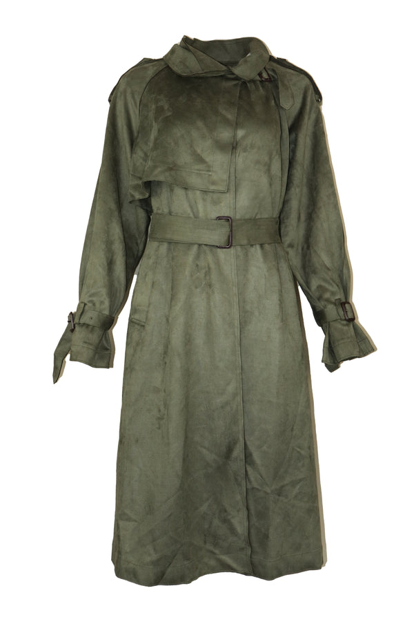 Jachetă Only Emmy Dark Green
