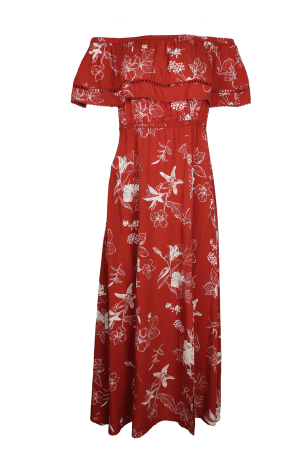 Rochie Only Vacation Lawe Red