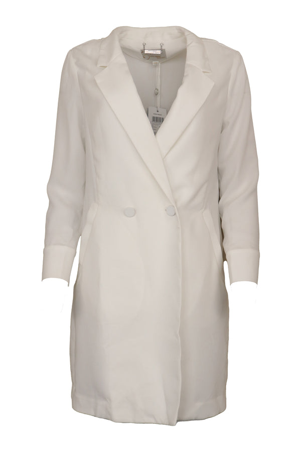 Palton Vero Moda BLAZER POMELO White