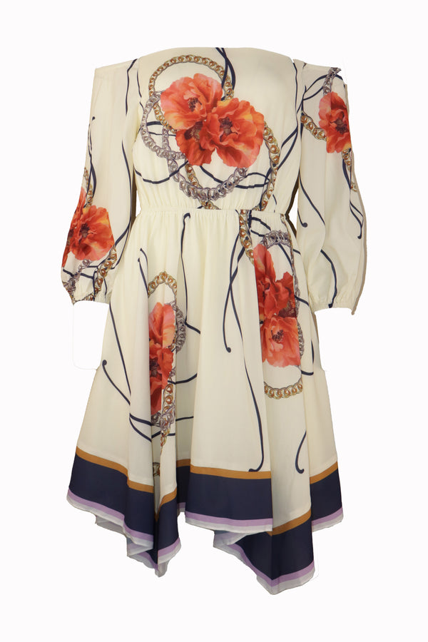 Rochie Vero Moda Poppy Creme