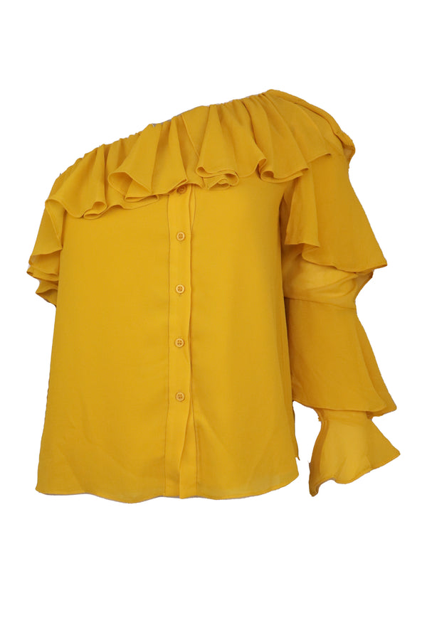 Bluza Vero Moda Daryan Solid Yellow