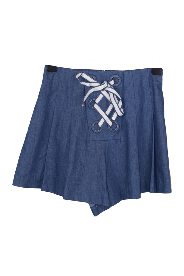 Pantaloni Scurți Tip Fustă Vero Moda Haw Blue