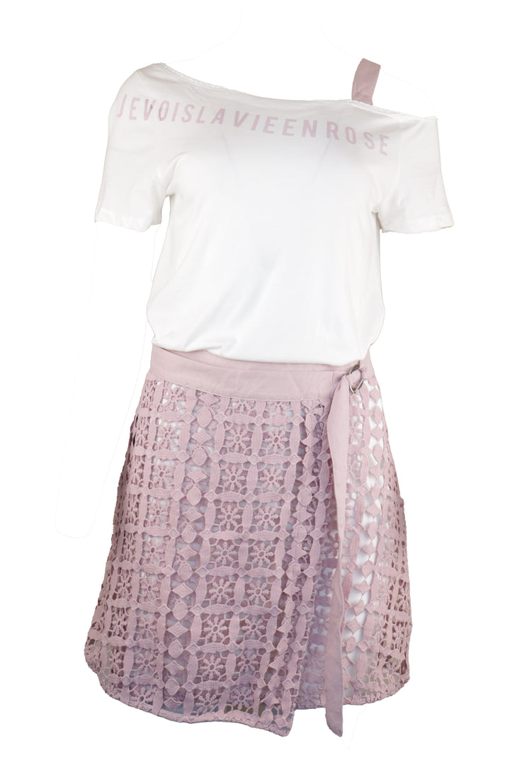 Set Rochie și Top Only Apple Pink - kurtmann