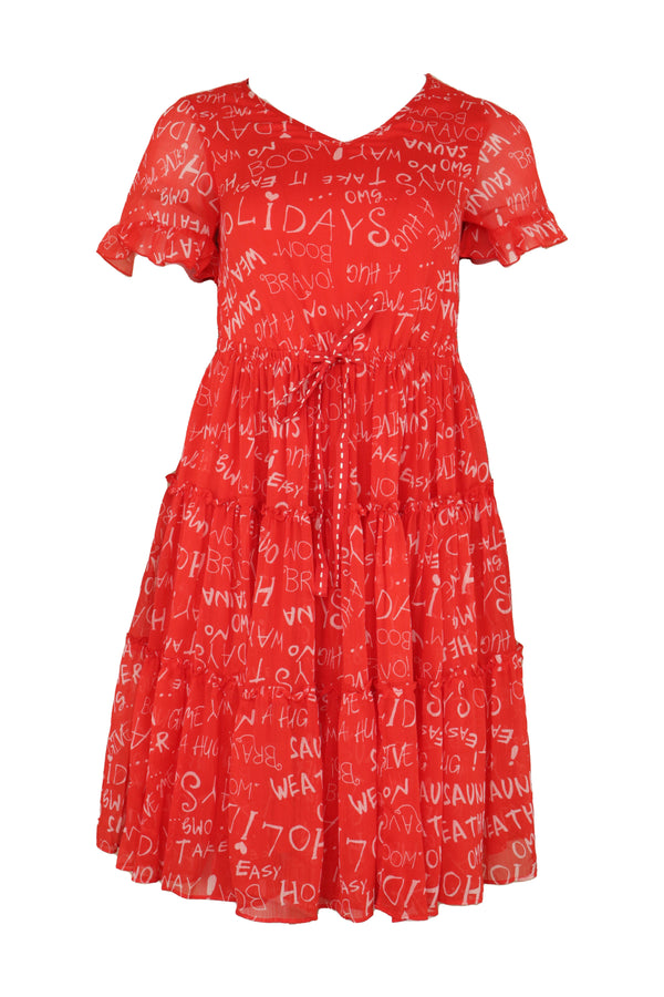 Rochie Vero Moda Choice Sirius Red Vero Moda