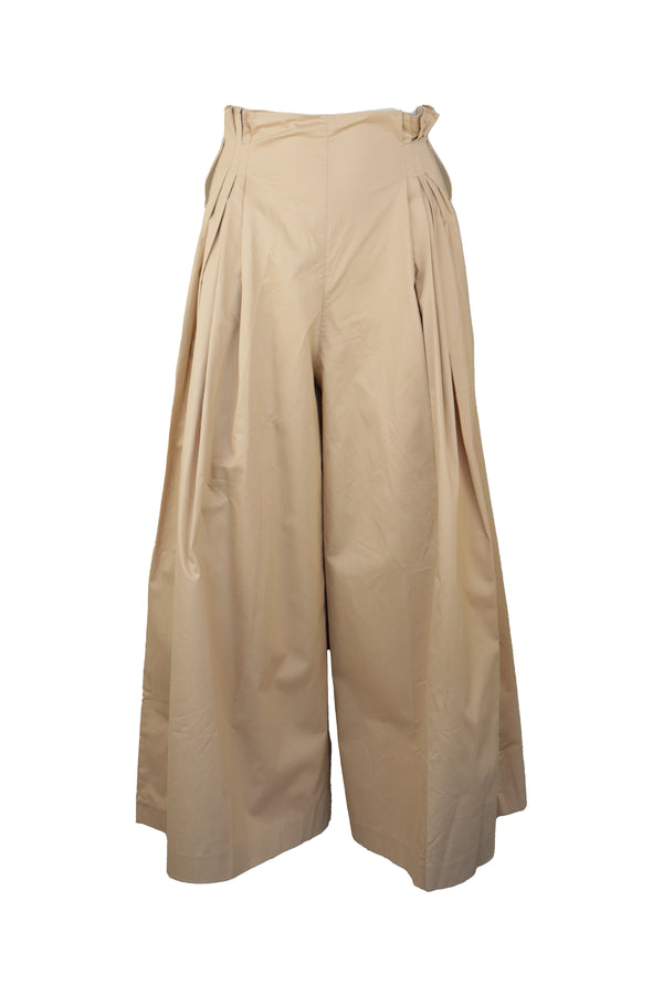 Pantaloni Vero Moda Pol Solid Wide Beige