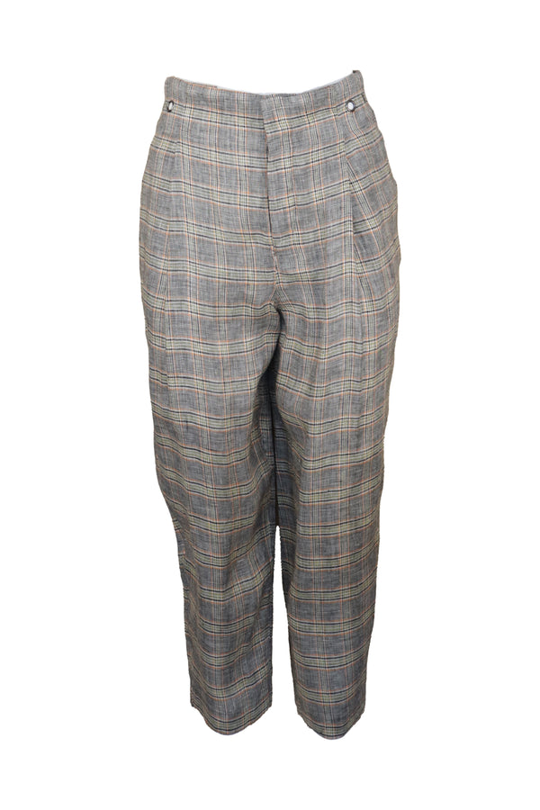 Pantaloni Only Linen Check Chino Only