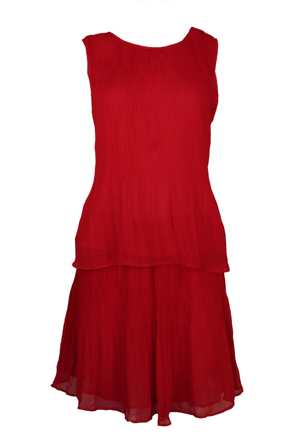 Rochie Set Only Lotrice Pleated Red