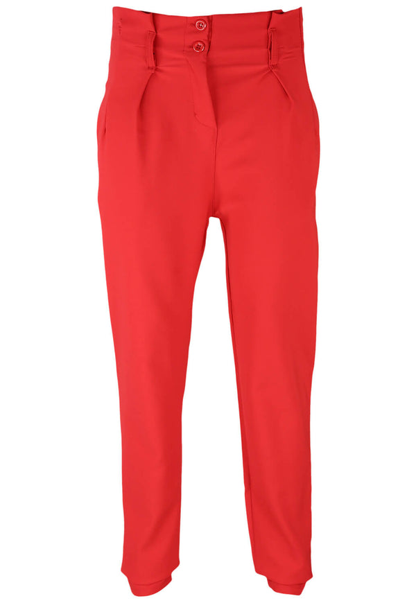 Pantaloni Girls on Film Hilary Red - kurtmann